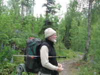 Heading out on the Resurrection Pass Trail